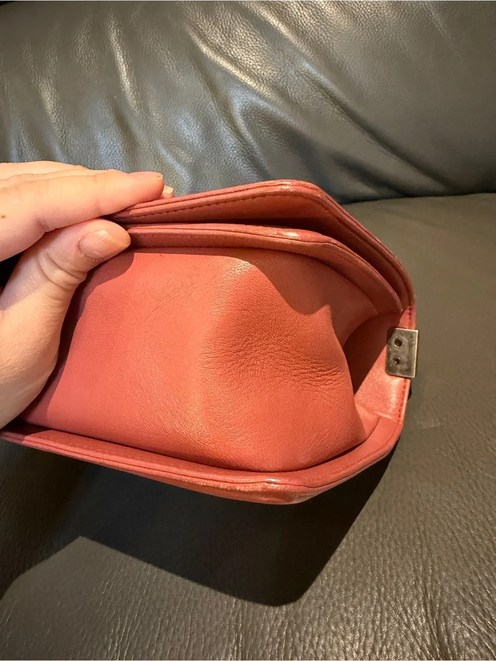 CHANEL Old Medium Boy Bag